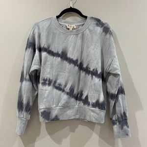 NWOT Tie Dye Cropped Crewneck